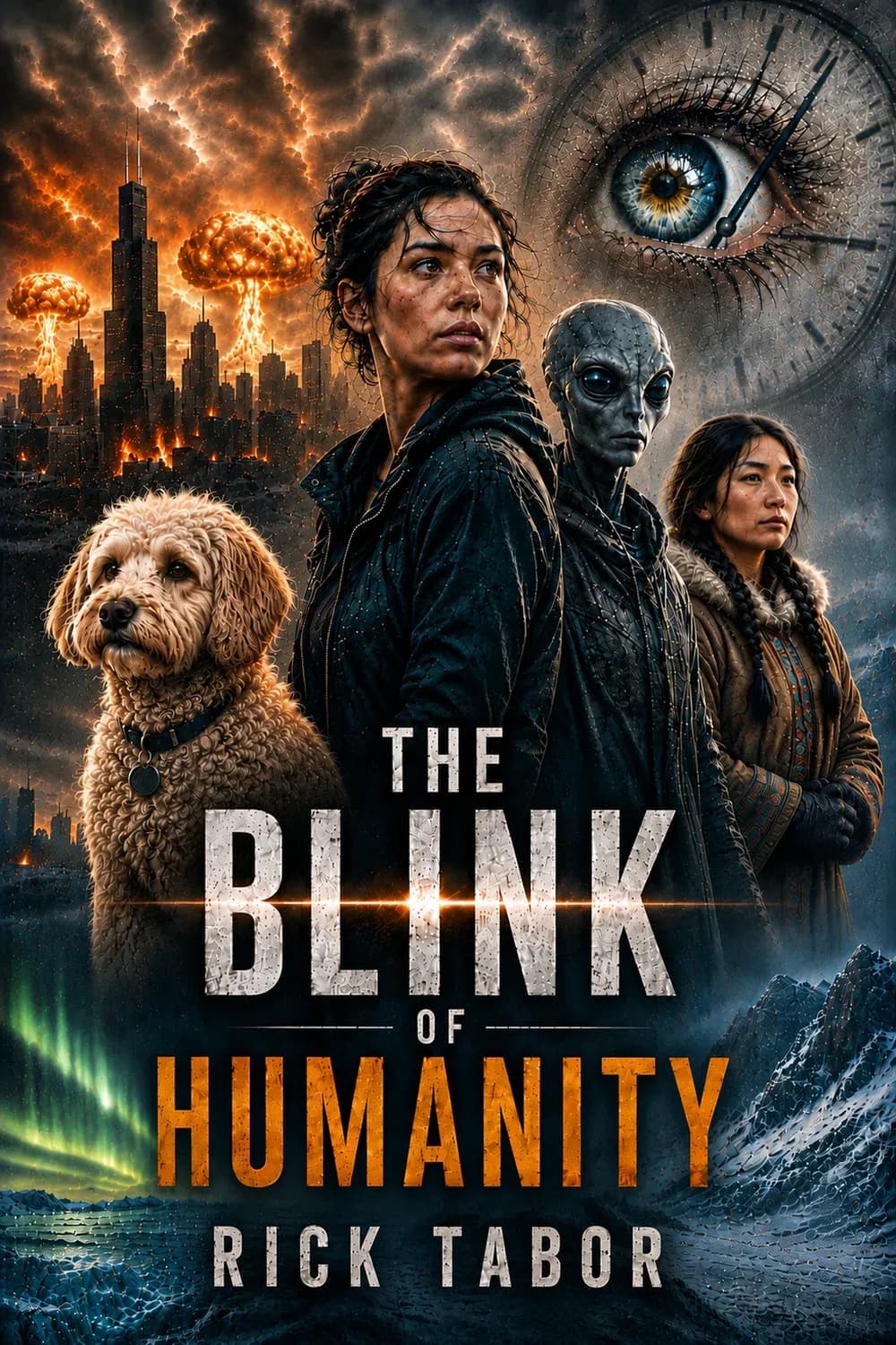 Cover of The Blink of Humanity by Rick Tabor