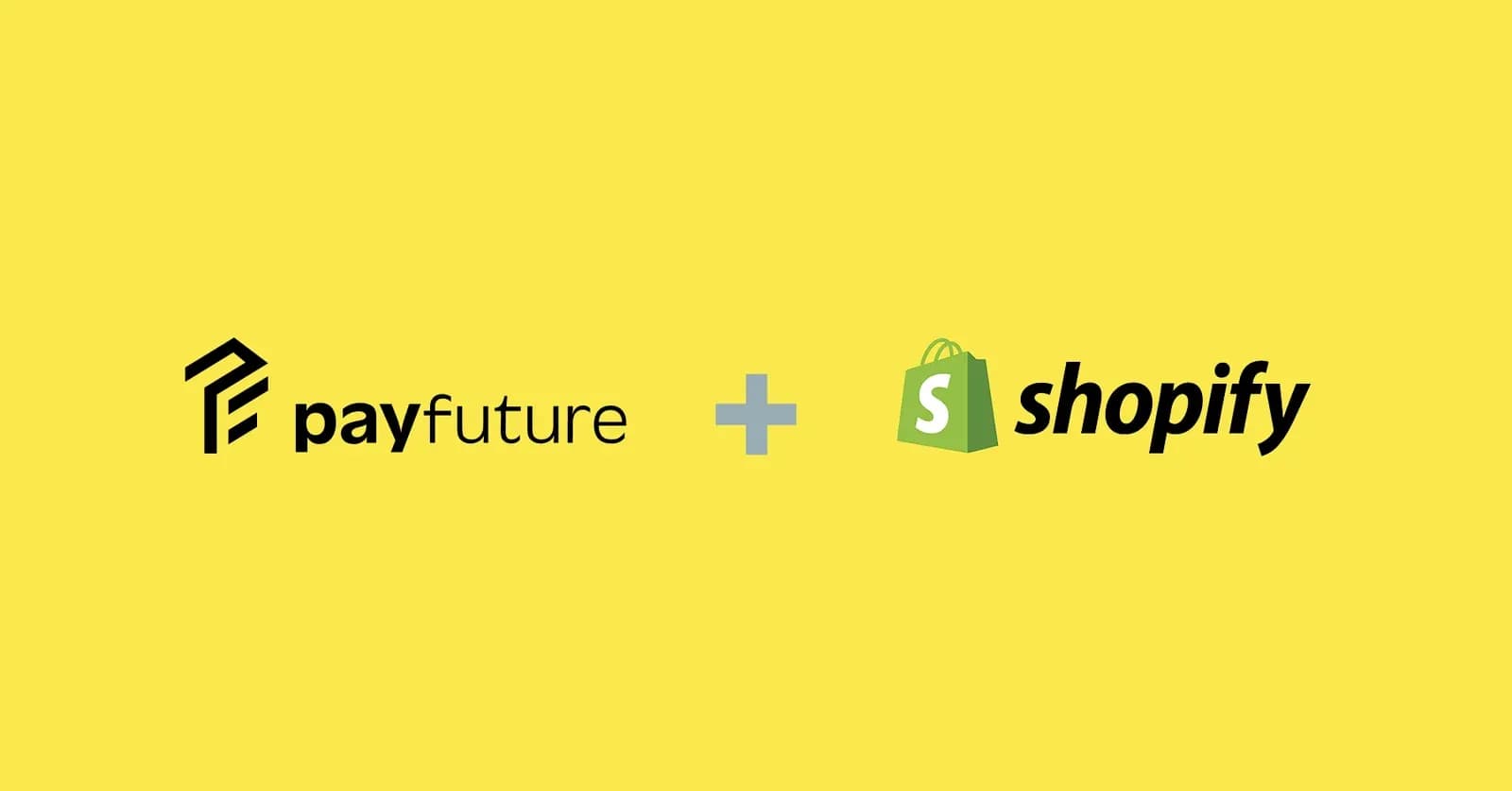 Payfuture and Shopify logos, marking Payfuture's payment integration for Shopify merchants in India