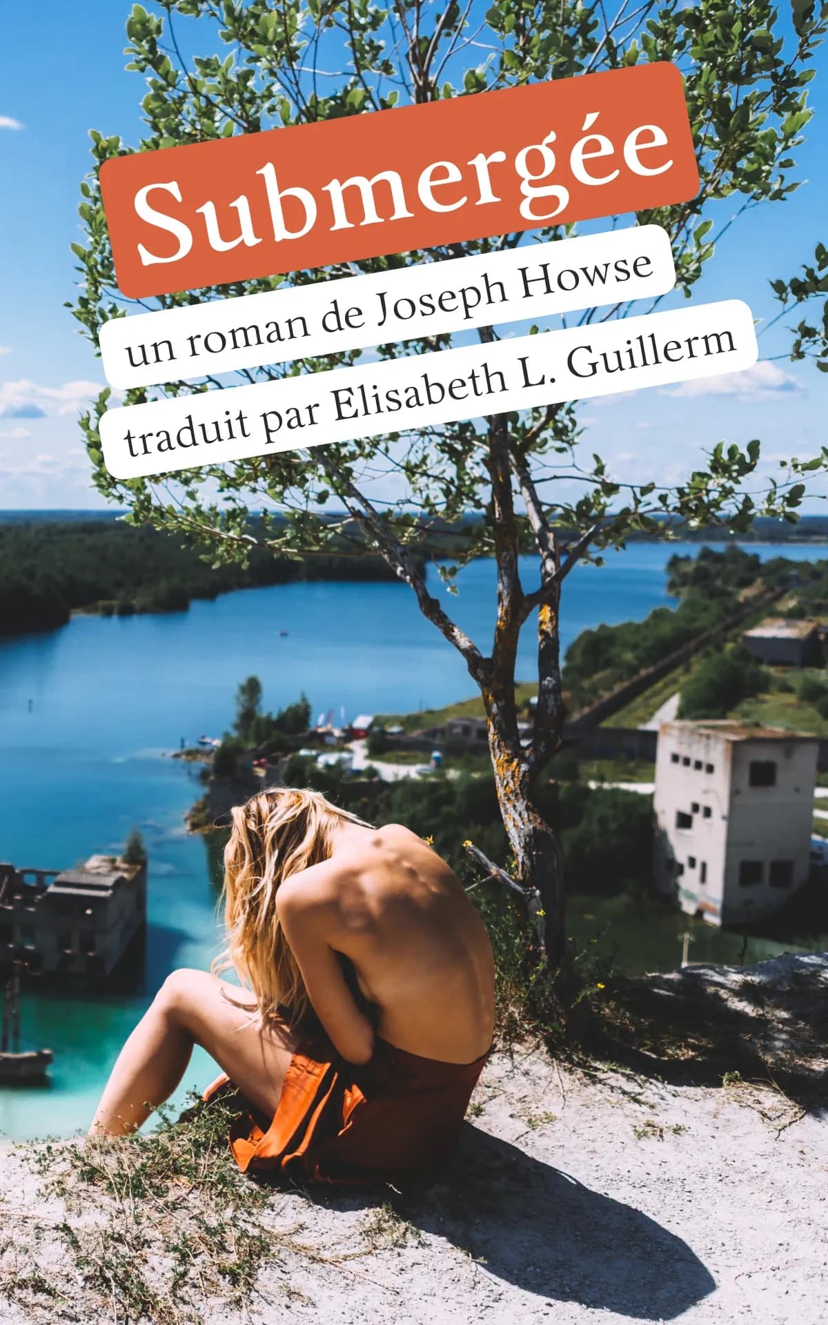 Submergée by Joseph Howse, French translation of The Girl in the Water, cover art by Janet Howse