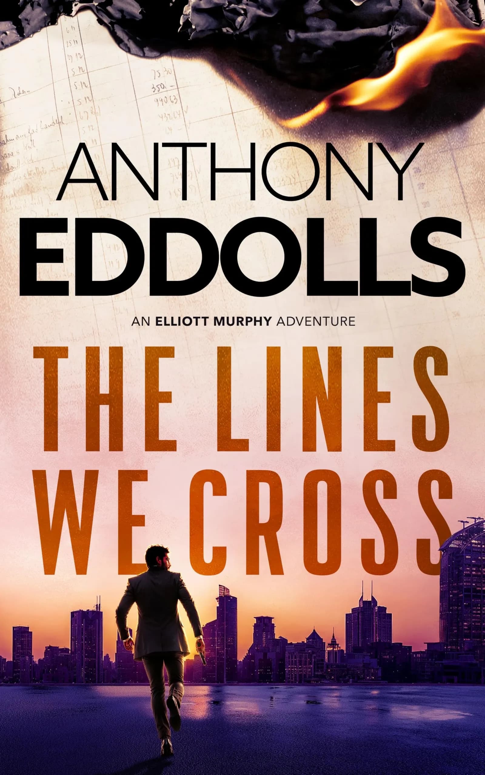 The Lines We Cross by Anthony Eddolls book cover